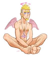 Punk angel with Vivienne Westwood