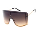 Trendy Rimless Oversize Glasses 