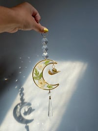 Image 4 of 🌛🐌LunaSnail Suncatcher🐌🌜
