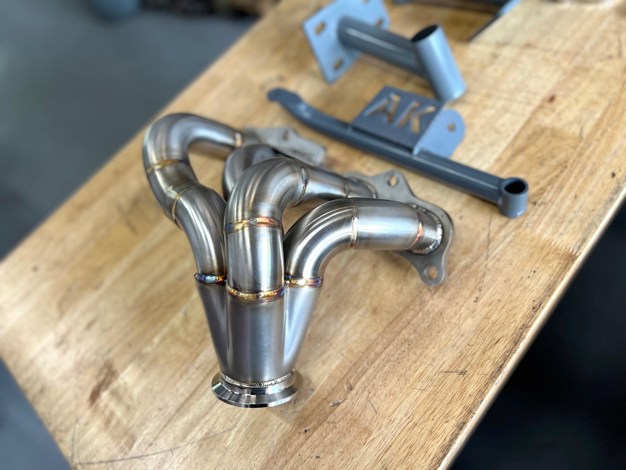 AK 3SGE BEAMS TO E30 SHORTY HEADERS | AK INTEGRATED AUTOWERKS