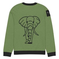 Image 5 of War-momma Knitted crew neck sweater copy copy