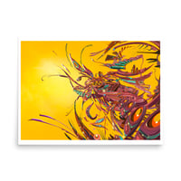 Image 3 of Reaching Art Poster