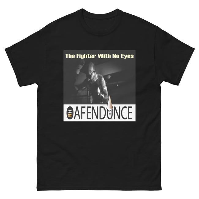 Fighter With No Eyes Album Cover--Oficial Black Tee copy