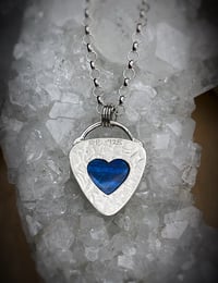 Image 2 of SOLD - Labradorite Open Heart Pendant 