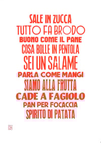 Image 1 of SEI UN SALAME TEA TOWEL