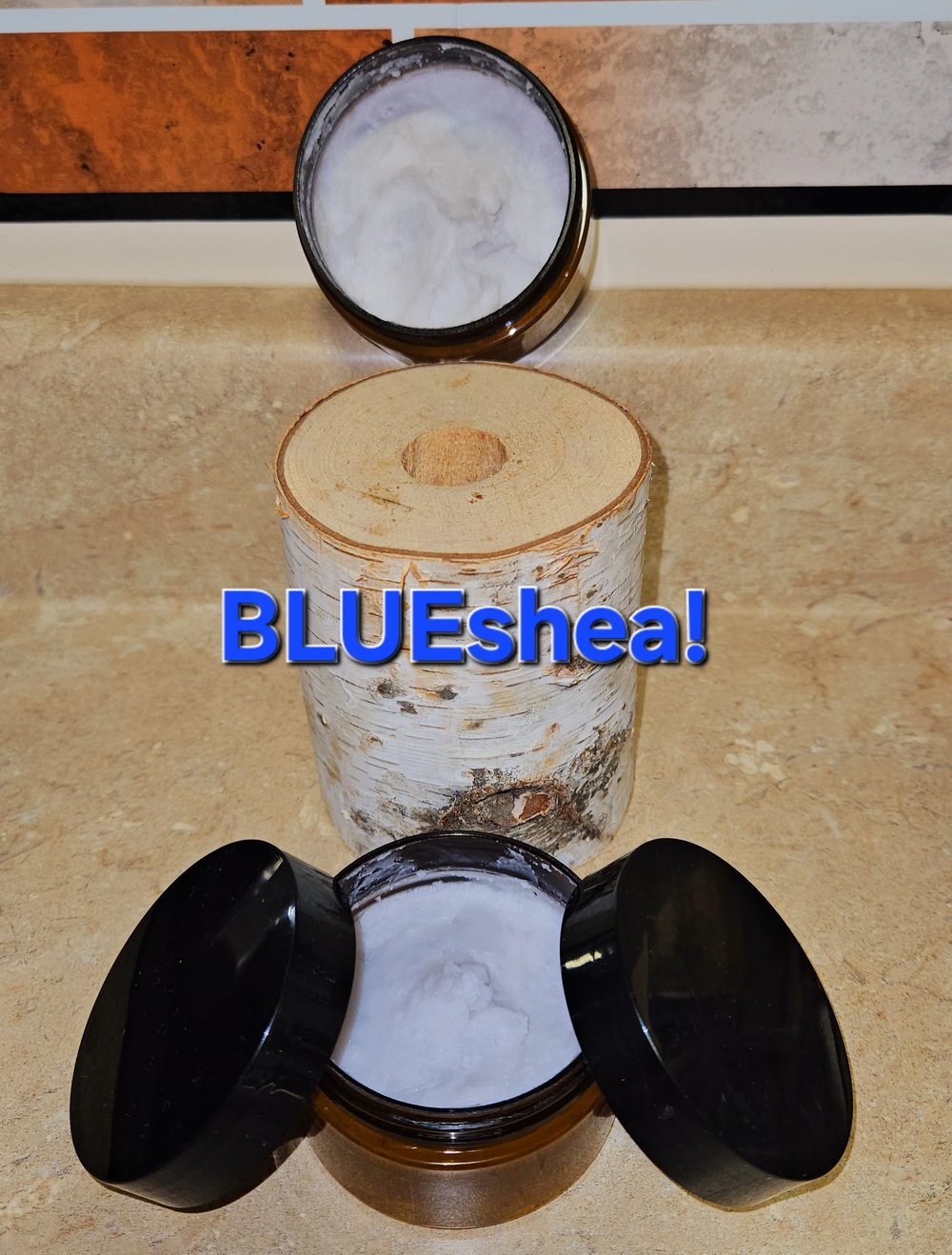 BLUEshea! BLUEskin! Anti-Aging Blueberry Seed Oil & Butter w/Shea. SPF4-UV-BLUE LIGHT defense.