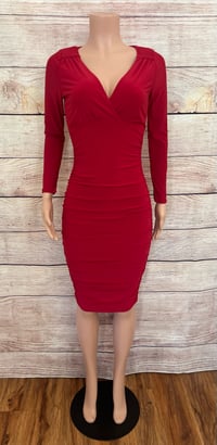 Image 2 of Jackie Dress- Red