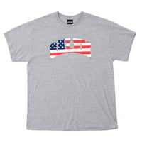 Image 1 of S4LEM COLLEGIATE USA T-SHIRT GRAY