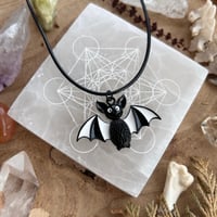 Image 2 of Beetlejuice Bat Necklace