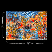 Image 2 of Split Heavens Art Print 18”x12”
