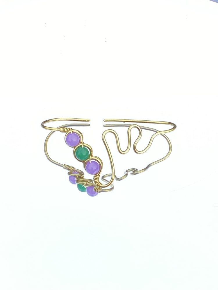 Image of Sage Waterfall Palm Cuff