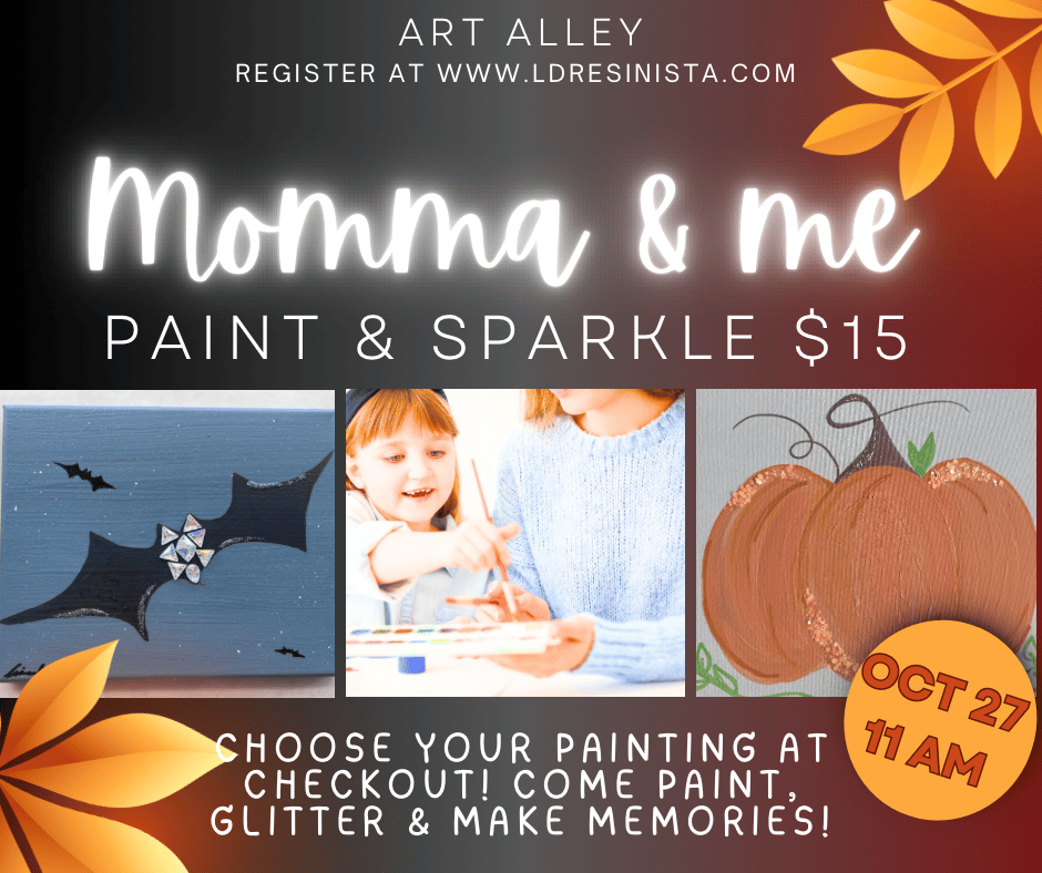 Image of Momma & Me: Paint && Sparkle! ✨ 