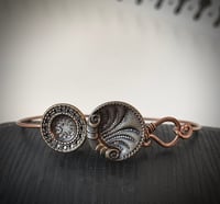 Image 1 of "The Grecian" Vintage Button Bracelet