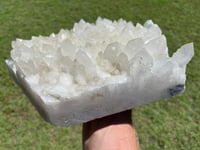 Image 20 of Quartz Points Cluster Statement Display Piece | Brazil #2911