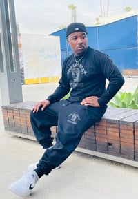 Image 2 of GIGPS 2PC BLACK “RUN AROUND SUIT”