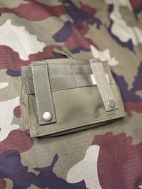 Image 6 of MIL-TEC Lazer Cut Small MOLLE Pouch OLIVE