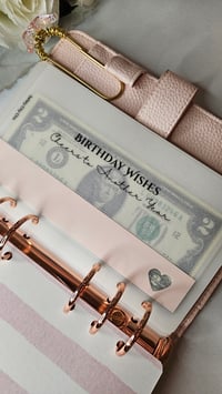 Image 2 of Heartfelt Matte Cash Envelopes A6