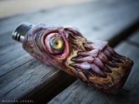 Image 2 of Monstrous Glow Bic Lighter Sleeve OOAK