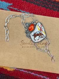 Image 4 of Bustin’ Broncs Bracelet 