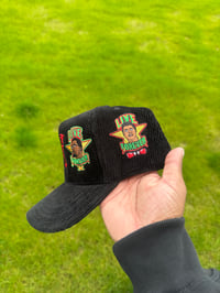 Image 2 of black hero SnapBack Black & Red