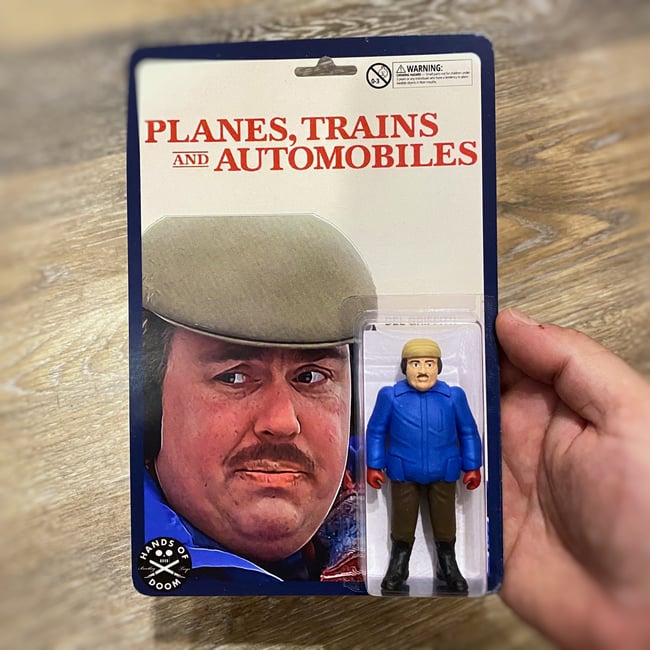 Planes Trains and Automobiles Del Griffith Action Figure Hands Of Doom
