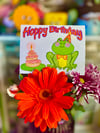 Hoppy Birthday Froggy Friend 