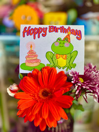 Image 1 of Hoppy Birthday Froggy Friend 