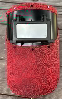 Image 2 of Fibre-metal Tigerhood red floral 