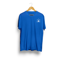 Image 2 of  Island Club blue & white T