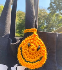 Smiley Pumpkin Bag Charm/Pouch