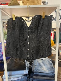 Image 1 of black corset