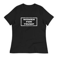 Image 8 of Women For Trump - Women's Relaxed T-Shirt from PatriotsCo.com