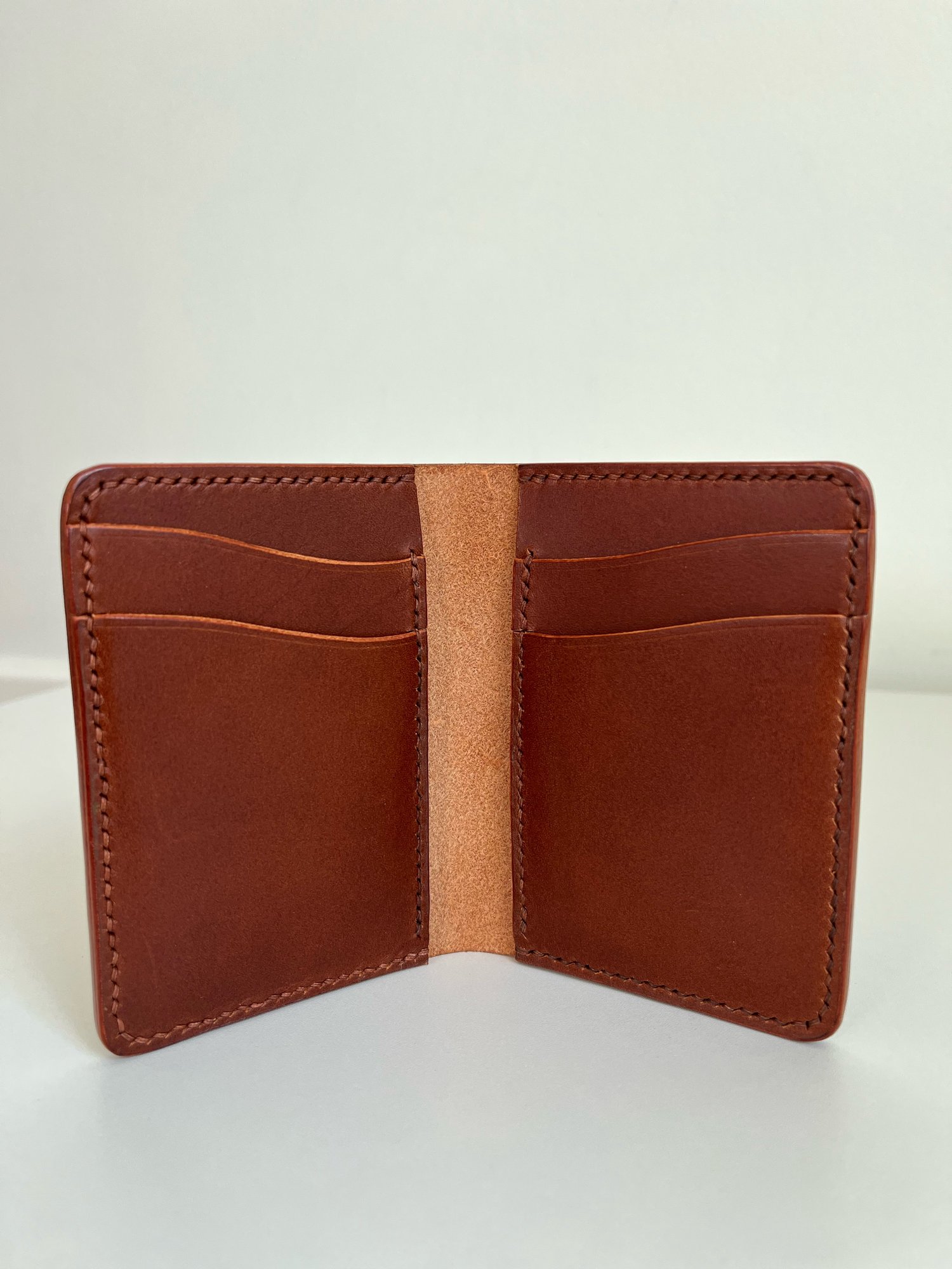 Image of Chestnut Buttero Vertical Cardholder