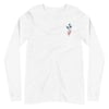 Life Dignity independence Graphic Back Unisex Long Sleeve Tee