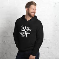 Image 3 of the pimps thank god i'm an atheist hoodie 