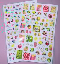 Fruit salad stickers 