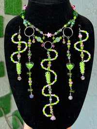 Image 1 of Sugar Bug Necklace + Earring Set 