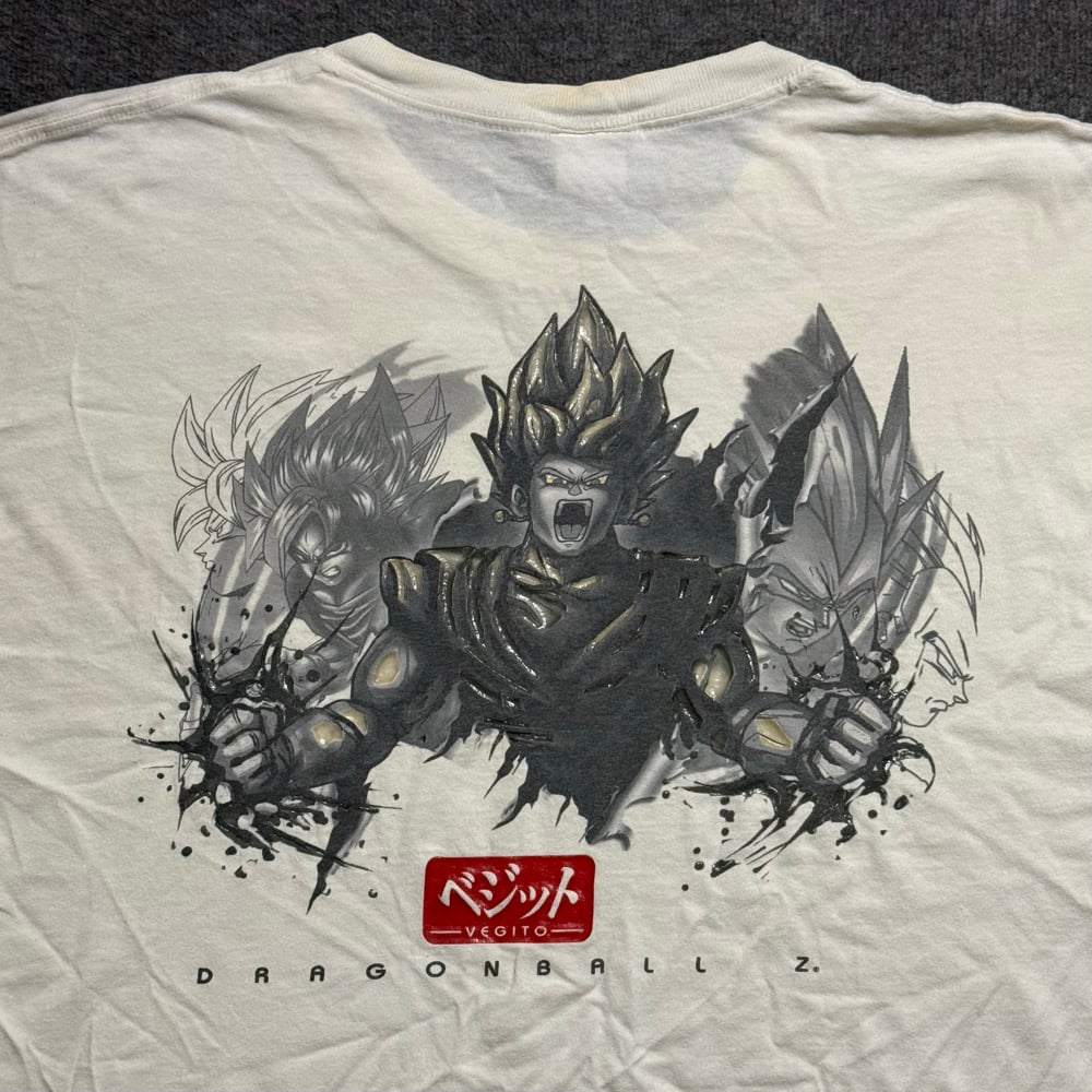 Image of 2000s Dragon Ball Z Vegito Promo Graphic Tee (XXL)