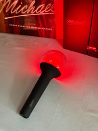 Image 1 of Limited Edition Michael Jackson Korea Light Stick Set – Officially Licensed (NEW IN BOX)