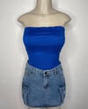 Royal Blue Tube Top