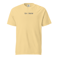 Image 1 of "Co-creator" Unisex Garment-dyed Heavyweight T-shirt