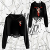 Vampire Provocateur Cropped Hoodie