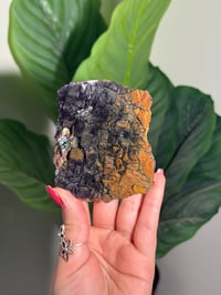Image 1 of NATURAL RAINBOW IRIDESCENT CUBIC FLUORITE -CHINA- D