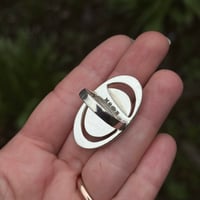 Image 4 of Sea glass sterling silver ring