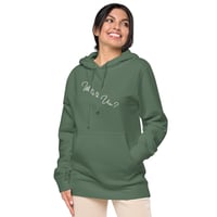 Image 10 of What's The Use Embroidered Unisex Pigment-Dyed Hoodie