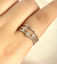 Image 2 of Moon & Star Ring