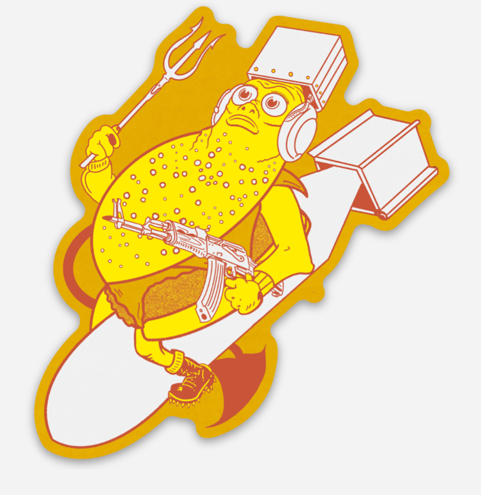 Image of Big Dumb Riffs Sticker 