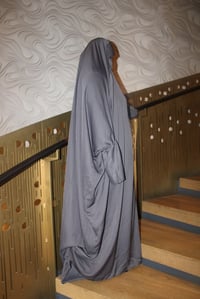 Image 1 of GRAY-Maimoona jilbaab