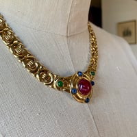 Image 4 of Trifari Gripoix Necklace