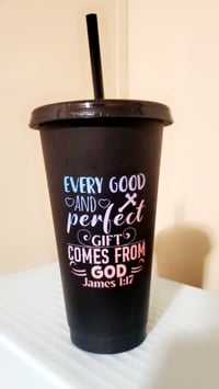 Image 4 of Bible Quotes Plastic Tumblers 